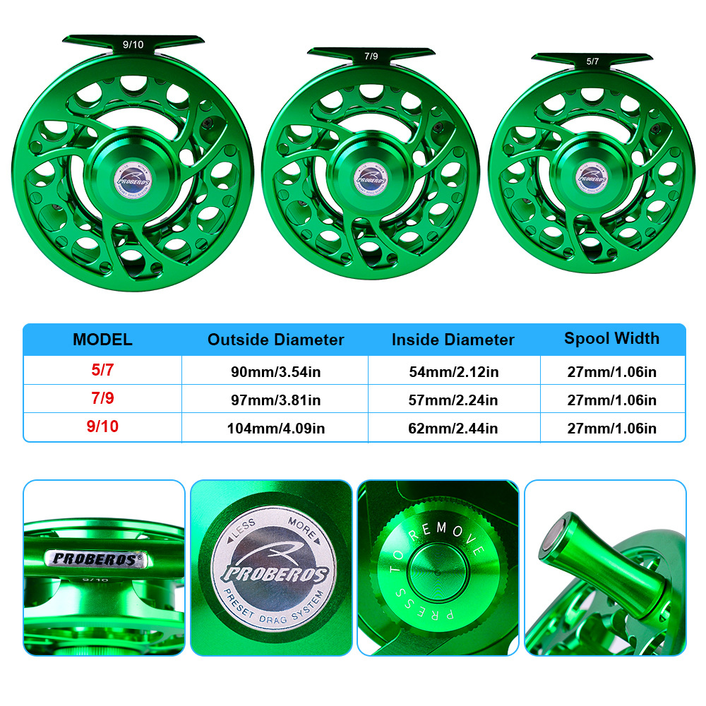 Ice Fishing Reel - Full Metal Fly Fishing Reel Smooth