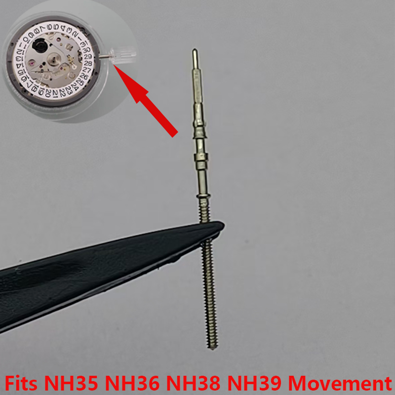 Reel Case - 2/4PCS NH35 NH36 Movement Crown Stem