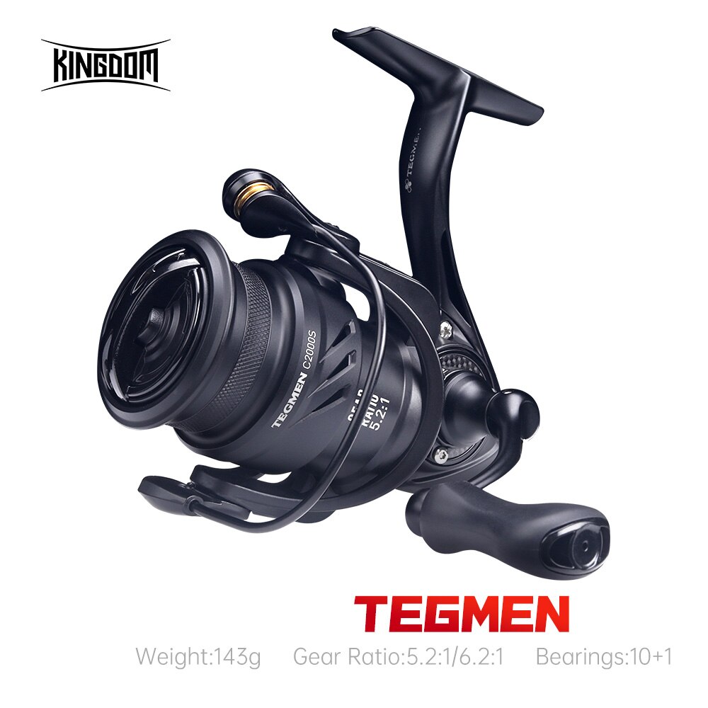 Trolling Reel - Kingdom Tegmen 5.2:1 6.2:1 143g Spinning