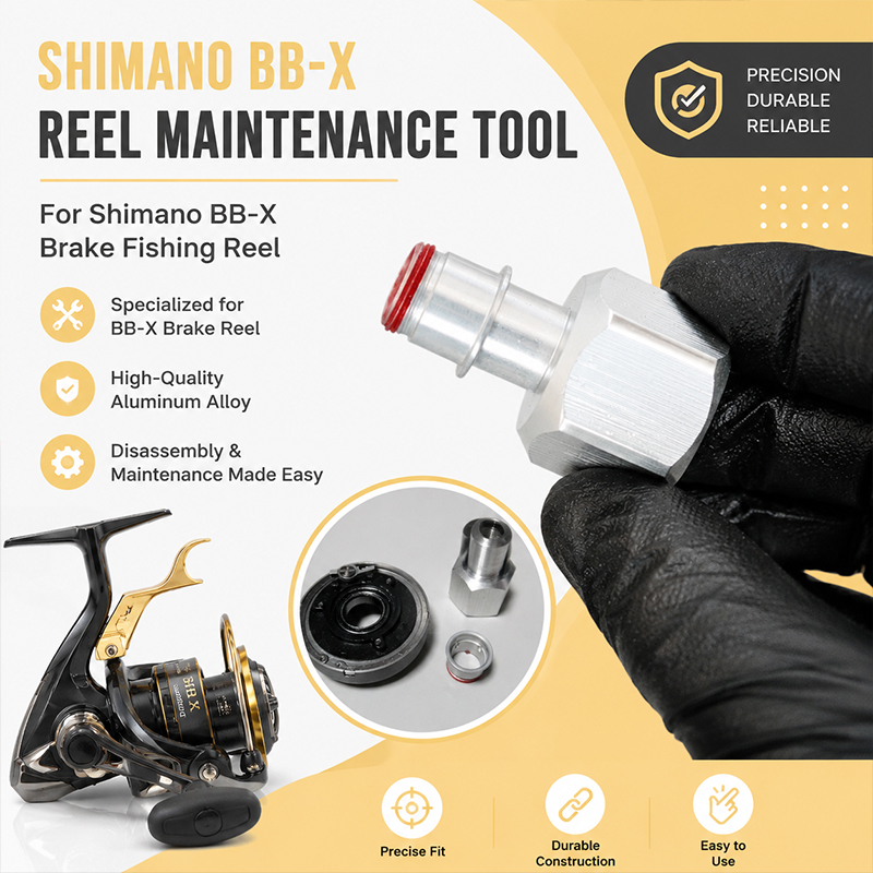 Spinning Reel - Integrated Aluminum Alloy Repair Disassembly Tool