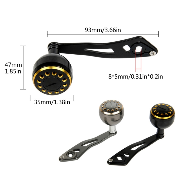 Fishing Reel Handle Power Hand - огляд і ціна Reel Spare Spool
