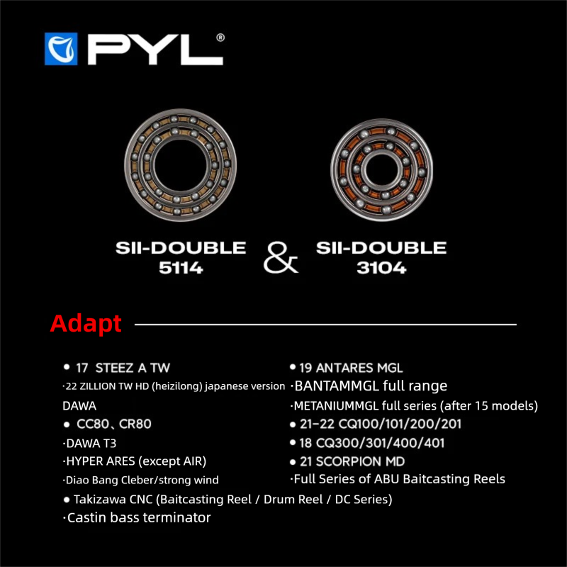 PYL SII Double Semi Ceramic Ba - огляд і ціна Reel Spare Spool
