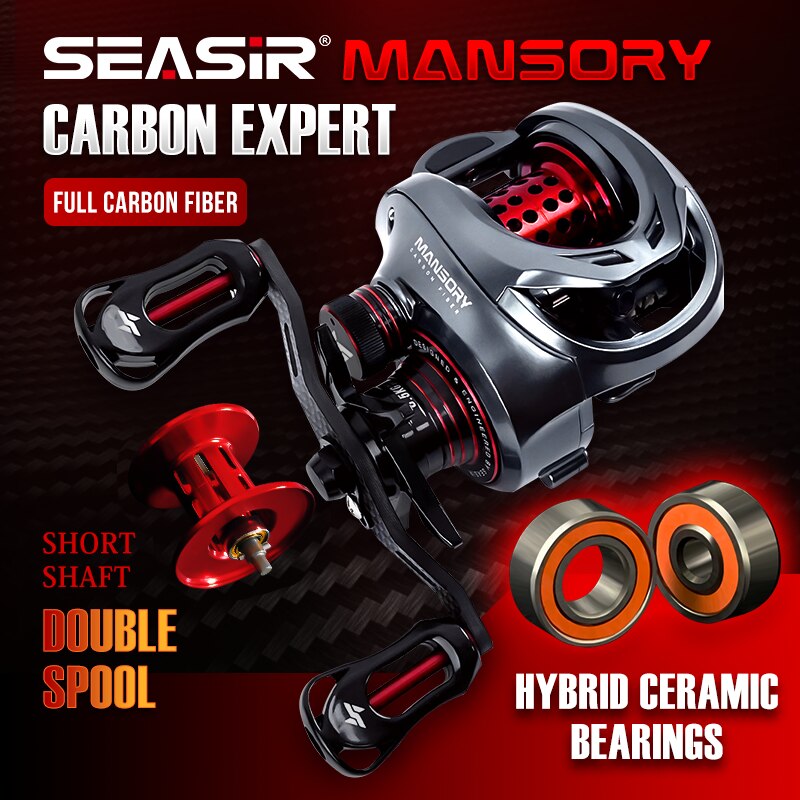 Seasir Mansory Baitcasting Fis - огляд і ціна Ice Fishing Reel