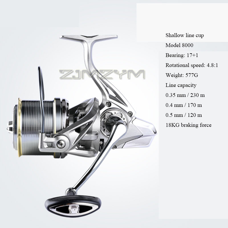 18KG Large Drag Fishing Reels  - огляд і ціна Reel Spare Spool