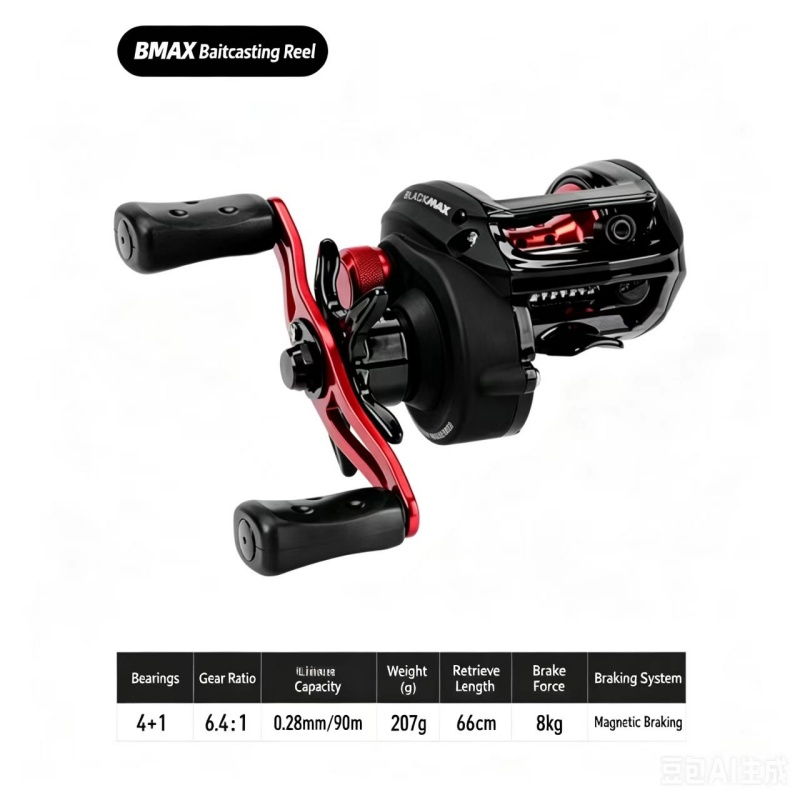 Abu Garcia Bmax3 Spinning Reel - огляд і ціна Trolling Reel