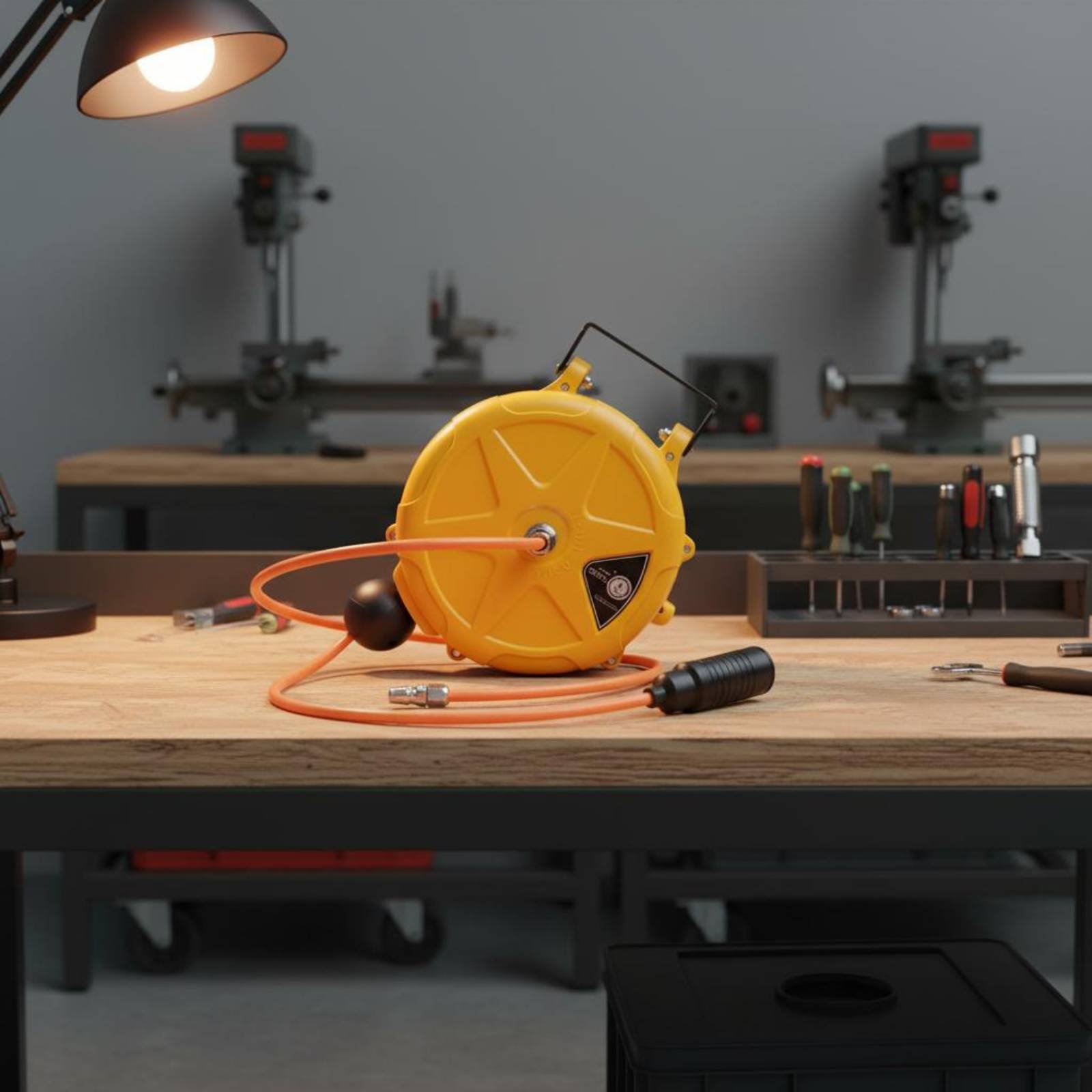 Mini Hose Reel Self-Locking Re - огляд і ціна Reel Handle