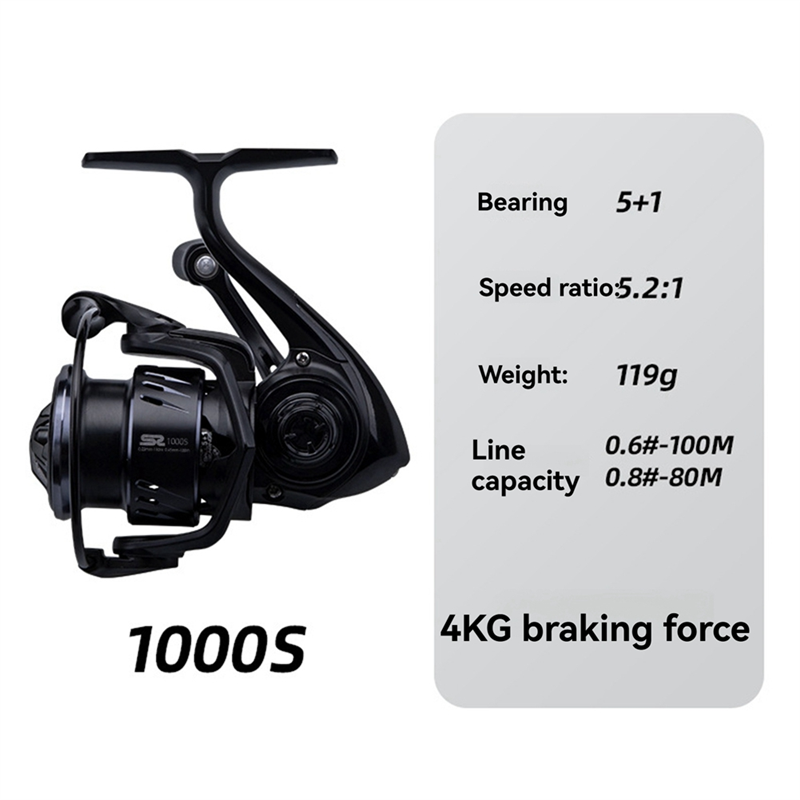 A98I-Waterproof 1000S Ultra Li - огляд і ціна Spinning Reel