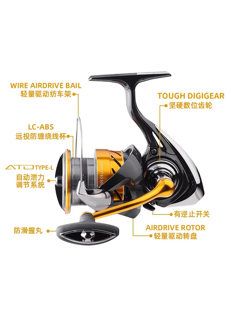 24 DAIWA REVROS CS LT Spinning - огляд і ціна Ice Fishing Reel