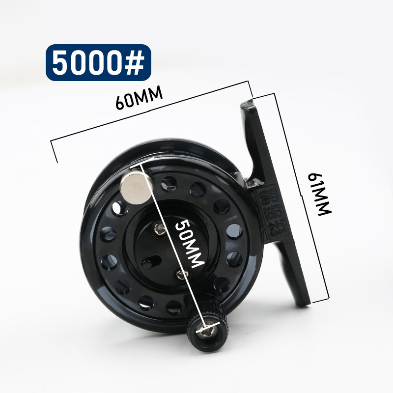Lightweight Portable Centerpin - огляд і ціна Ice Fishing Reel
