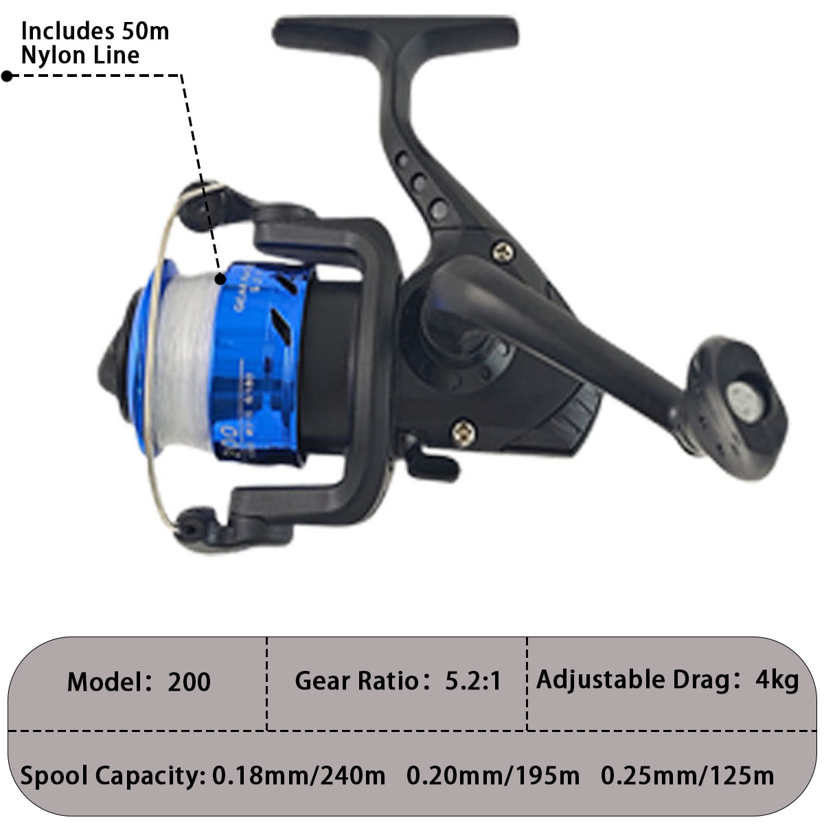 Mini Telescopic Sea Fishing Ro - огляд і ціна Reel Bag