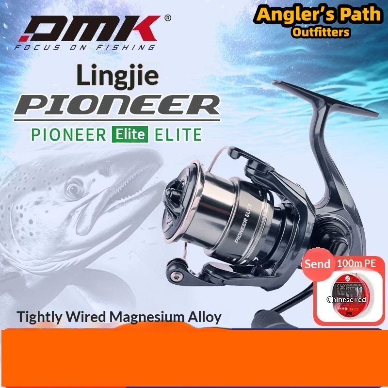DMK Pioneer Elite Spinning Ree - огляд і ціна Trolling Reel