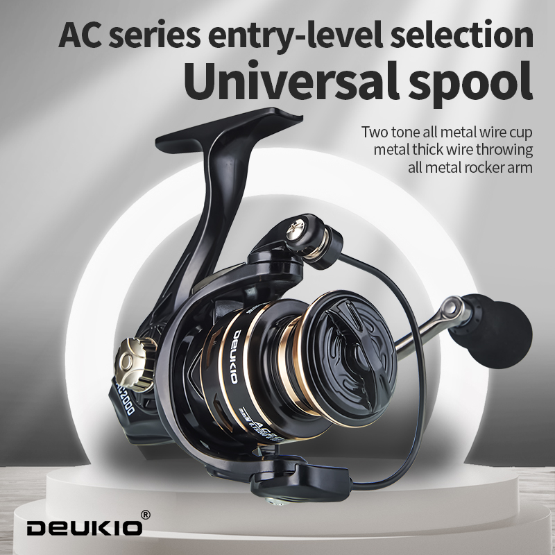 DEUKIO New Spinning Reel Max D - огляд і ціна Reel Drag Knob