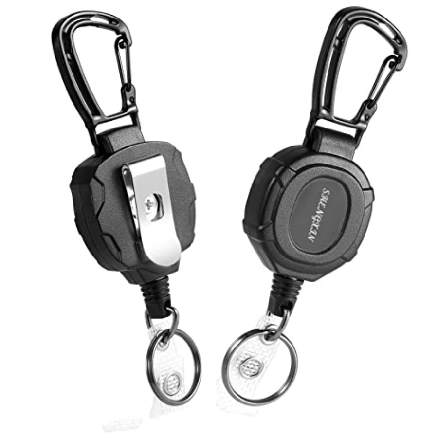 2 Pack Retractable Keychain He - огляд і ціна Conventional Reel