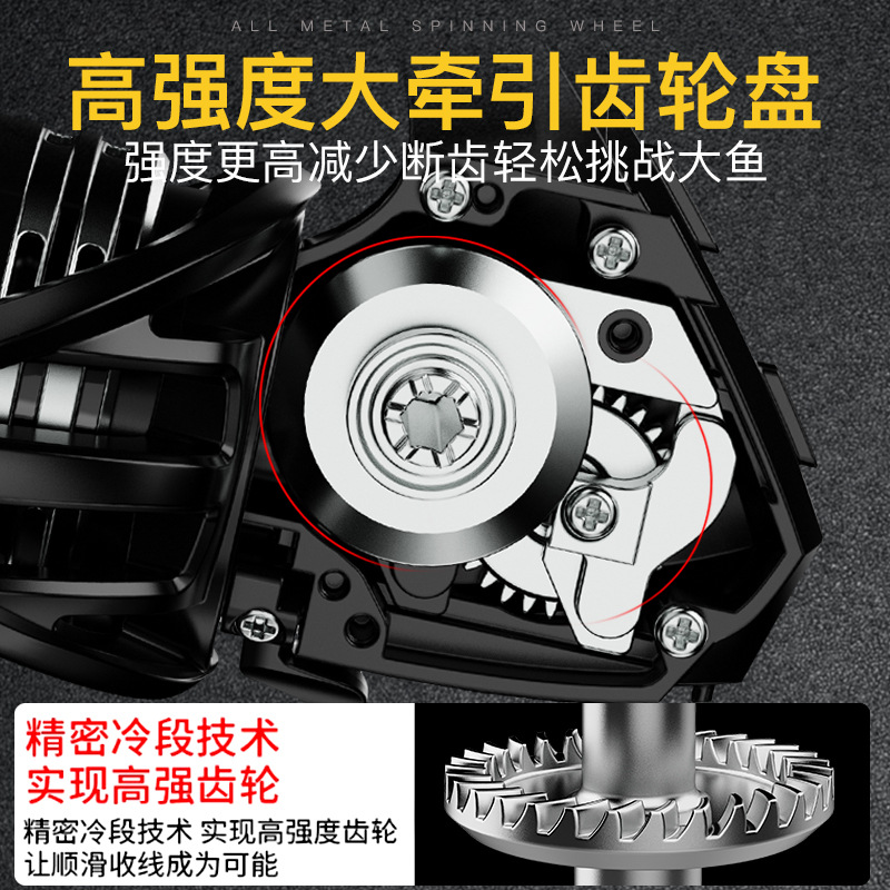 Metal Spinning Fishing Reel Sm - огляд і ціна Ice Fishing Reel