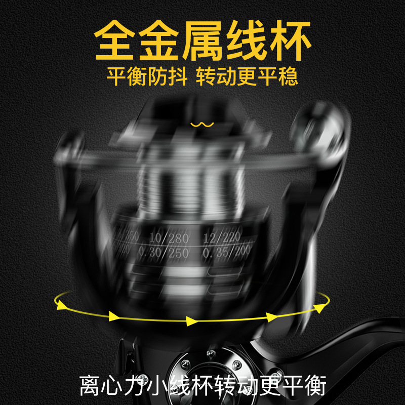 Metal Spinning Fishing Reel Sm - огляд і ціна Ice Fishing Reel