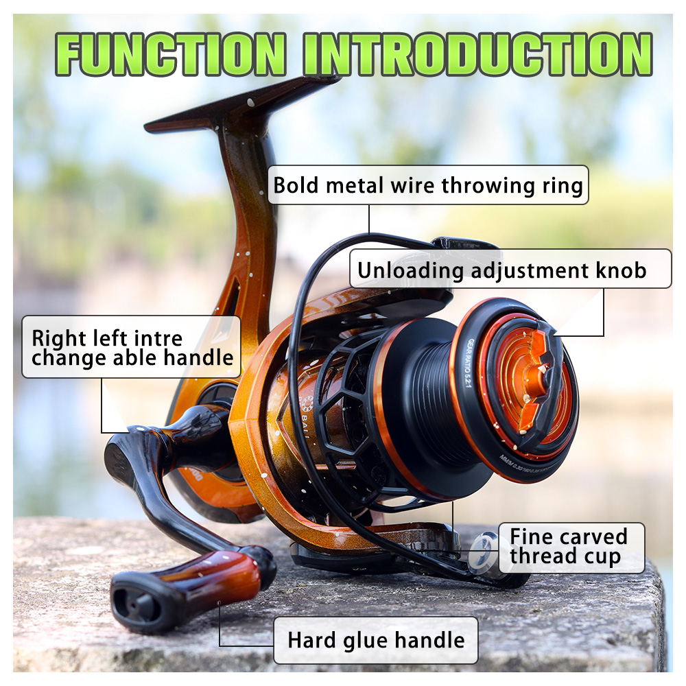 JOSBY Spinning Fishing Reel 10 - огляд і ціна Surf Reel