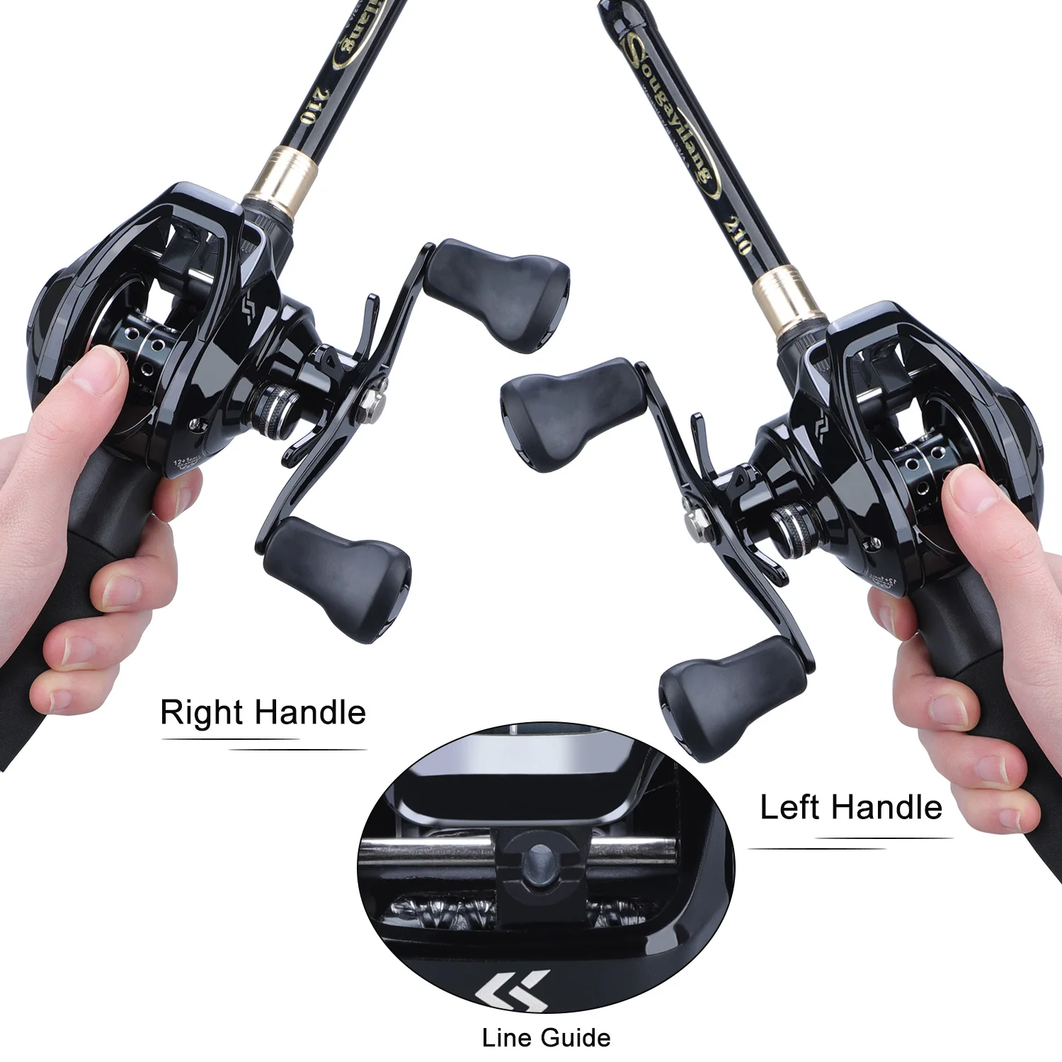 Sougayilang Fishing Rod and Re - огляд і ціна Spincast Reel