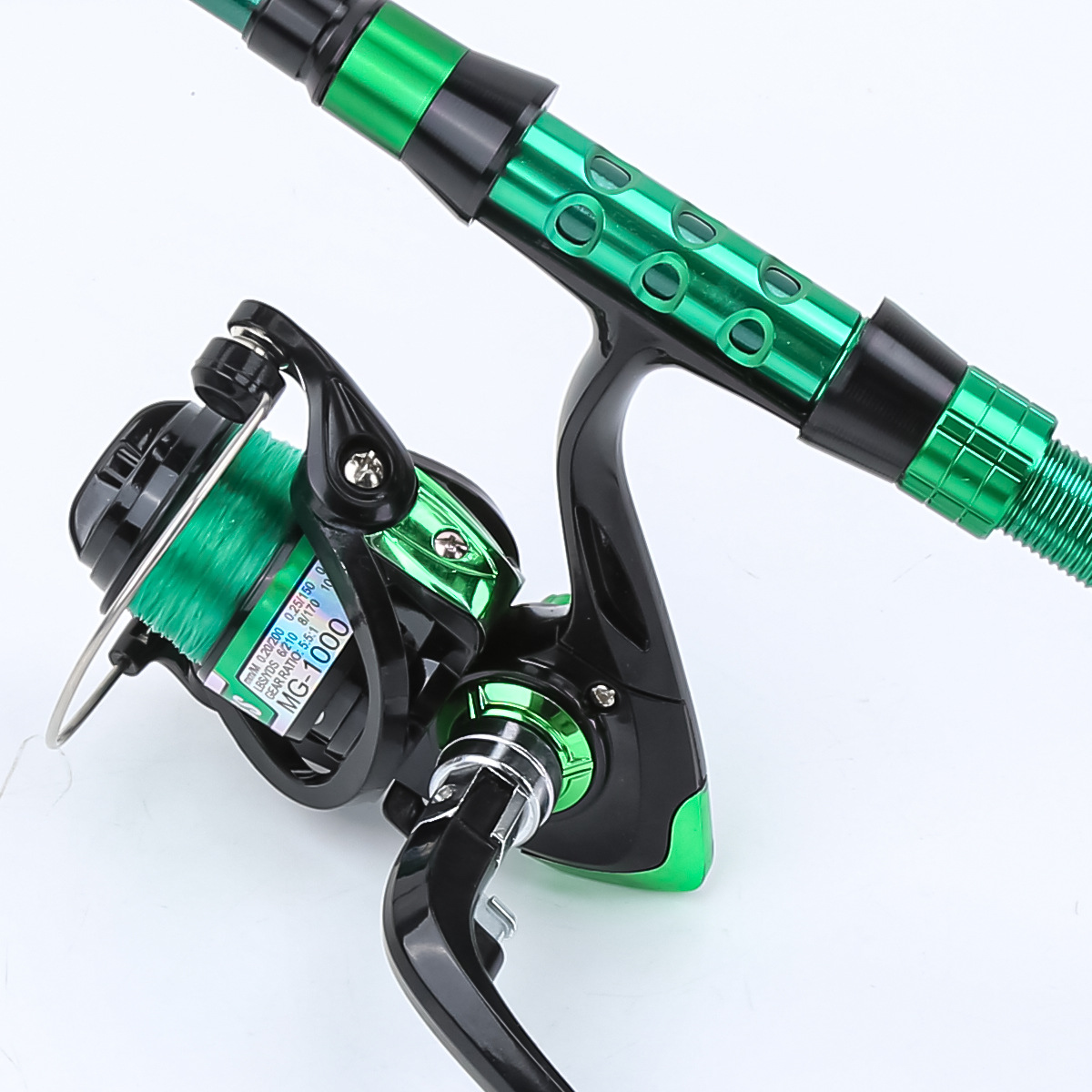 1.8 Meters Green Carbon Fiber  - огляд і ціна Conventional Reel