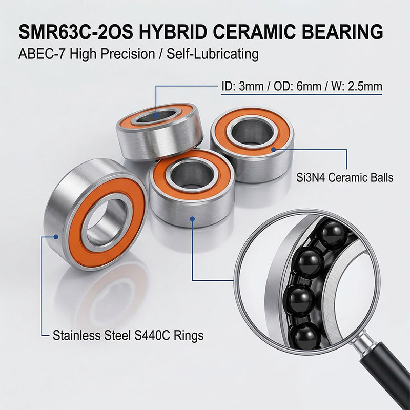 3pcs Fishing Reel Bearing 3x8x - огляд і ціна Fly Reel