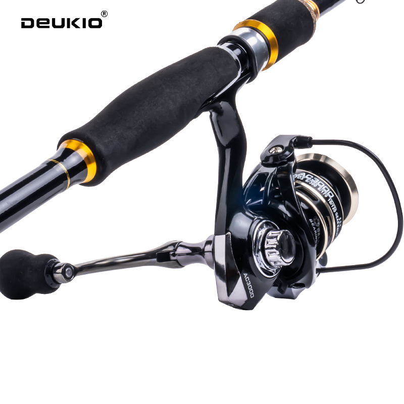 DEUKIO Fishing Rod Reel Combo  - огляд і ціна Conventional Reel