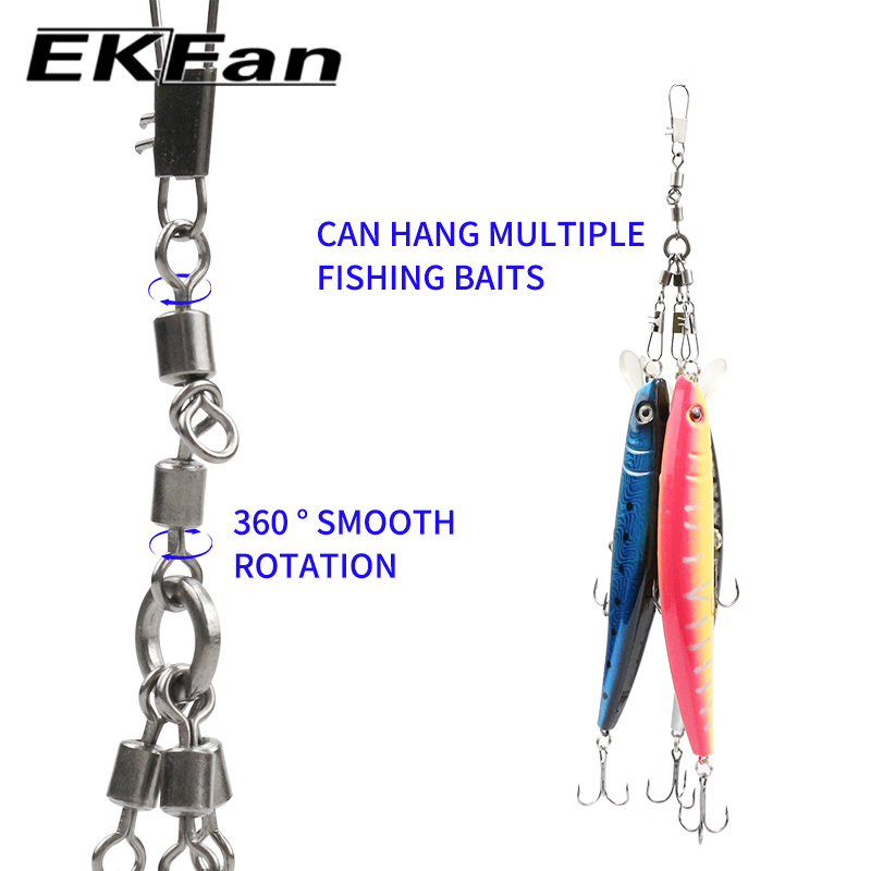 EKFan 5pcs Eight-shaped Ring C - огляд і ціна Conventional Reel
