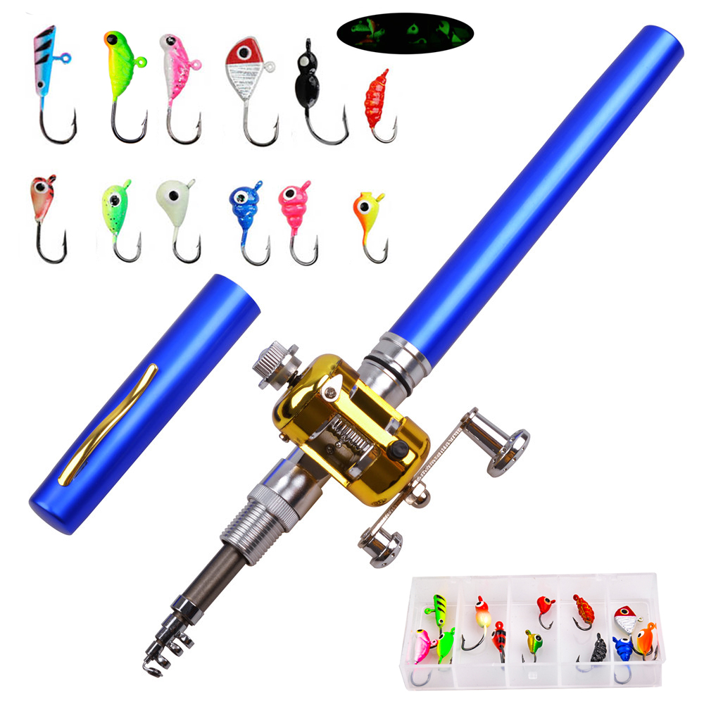Mini ice fishing rod Combo wit - огляд і ціна Ice Fishing Reel