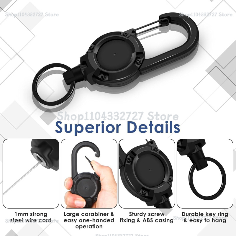1/2/4pcs Extendable Retractabl - огляд і ціна Reel Bag