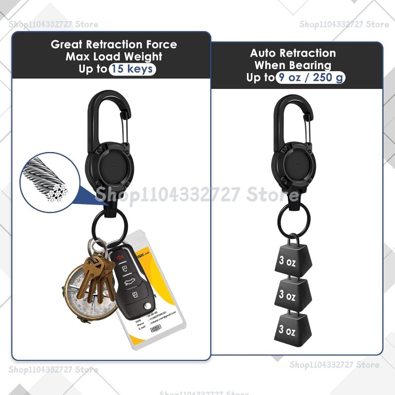 1/2/4pcs Extendable Retractabl - огляд і ціна Reel Bag