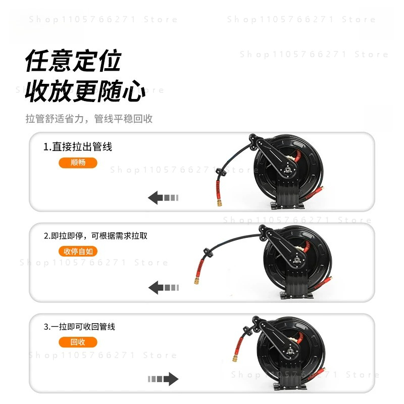 High Pressure Air Water Hose R - огляд і ціна Reel Grease